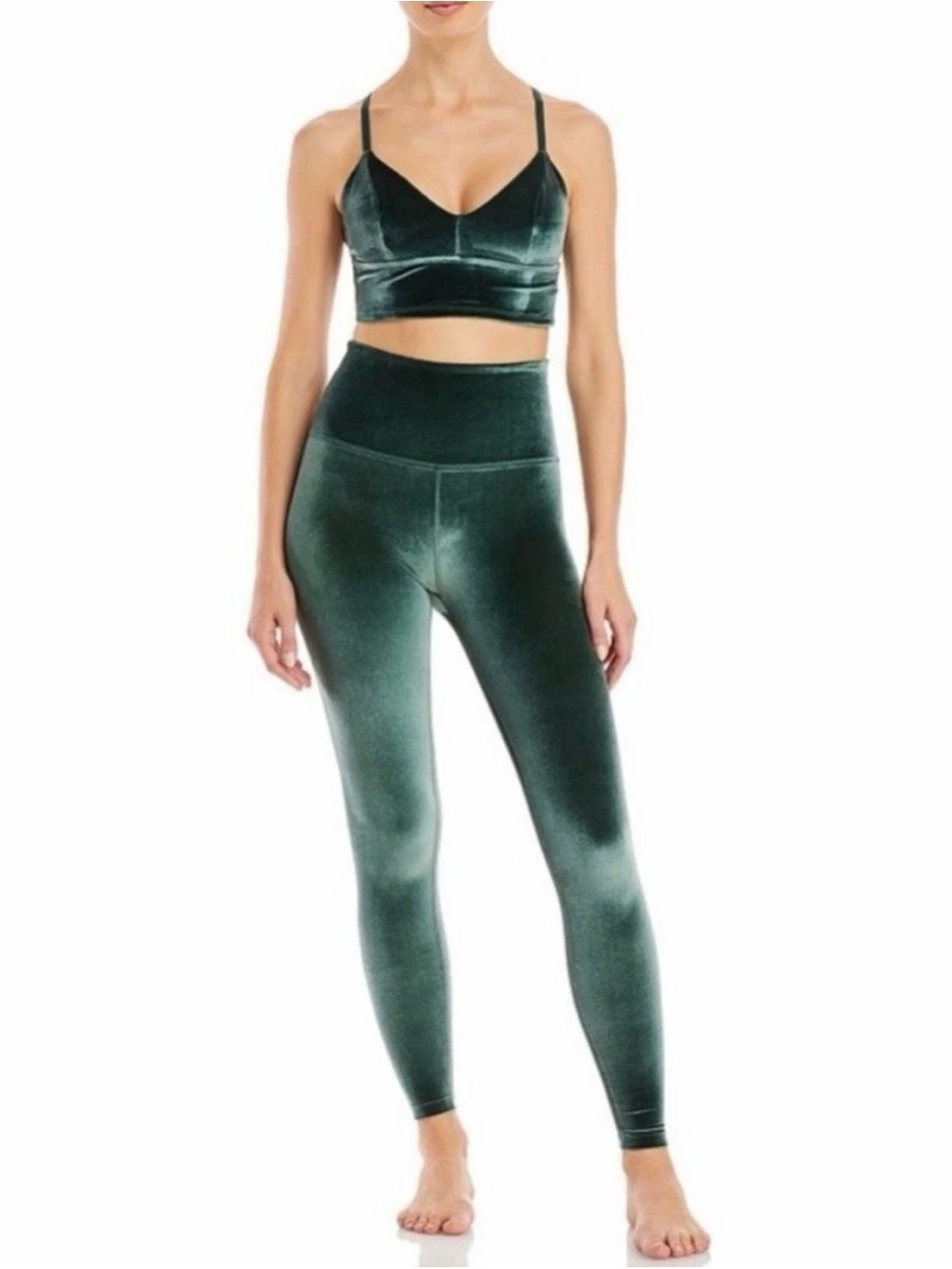 Beyond Yoga Velvet High-Waist Leggings